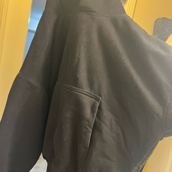 YZY Yeezy Double Lined Black Size small Mens Hoodie - Picture 1 of 4